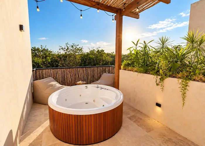 Gran Haven 3br Private Pool And Hot Tub 5 Min To 4 Infinity Pools Apartment Tulum